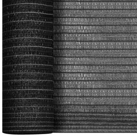 vidaXL Δίχτυ Σκίασης Ανθρακί 1,2 x 50 μ. από HDPE 150 γρ./μ²