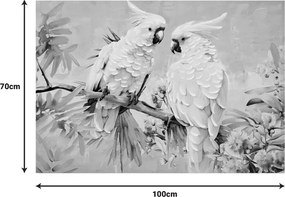 Πίνακας σε καμβά Parote Inart 100x3x70εκ