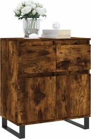 vidaXL Ντουλάπι Καπνιστή Δρυς 60x35x70 εκ. από Επεξεργασμένο Ξύλο