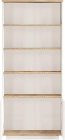 Βιβλιοθήκη Πεύκο Atlantic / Λευκό FR 75x26,8x168,3