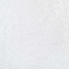 vidaXL Κουρτίνα βυσσινί 2 pcs Λευκό 260 x 140 εκ. Πολυεστέρας