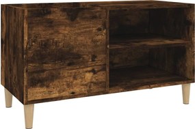 vidaXL Δισκοθήκη Καπνιστή Δρυς 84,5x38x48 εκ. από Επεξεργασμένο Ξύλο