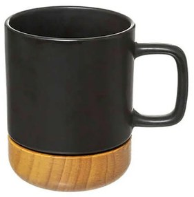 Κούπα Κεραμική Με Bamboo 07.176952 430ml Black Ceramic