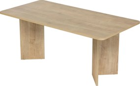 Τραπέζι Τραπεζαρίας Μέλι Δρυς FLIPES 180x90x75