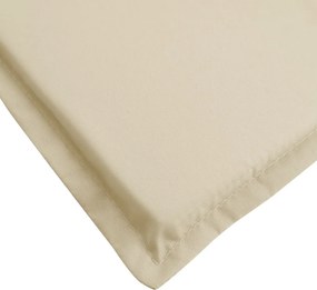 vidaXL Μαξιλάρια ξαπλώστρας Ύφασμα Oxford (100% πολυεστέρας) Μπεζ