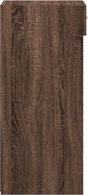 vidaXL Μπουφές Καφέ Δρυς 45x42,5x93 εκ. από Επεξεργασμένο Ξύλο
