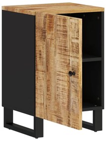 vidaXL Ντουλάπι Μπάνιου 38 x 33 x 58 εκ. από Μασίφ Ξύλο Μάνγκο