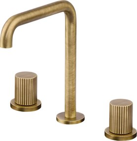 Eurorama Oso Bronze Brushed 178331 - Μπαταρία νιπτήρα 3 οπών