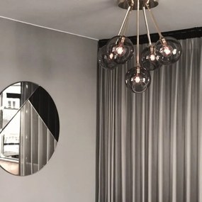Φωτιστικό Οροφής Ballroom Molecule Ø68cm Μελί και Χρυσό