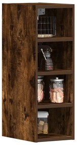 Κρεμαστό Ντουλάπι "Riga" Καπνιστή Δρυς 20x29,5x60 εκ. από Τεχνητό Ξύλο