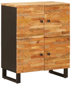 vidaXL Βοηθητικό ντουλάπι Καφέ 60 x 33 x 75 cm Στερεό ξύλο μάνγκο