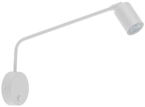 Φωτιστικό Τοίχου - Απλίκα Logan 4744 1xGU10 10W 43x27cm White TK Lighting