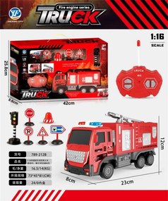 Τηλεκατευθυνόμενο όχημα Πυροσβεστικής - 789-212B27 - 1:16 - 917542