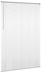 vidaXL Ρολό Παραθύρου με κουρτίνες Ασημί Αλουμίνιο
