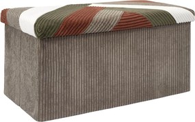 ΣΚΑΜΠΌ &amp; ΠΟΥΦ PATCHWORK FOLDING BENCH BOX SCOTT HD0551