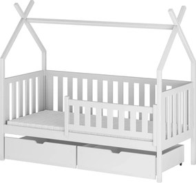 Παιδικό Κρεβάτι Montessori Teepee SIMBA 80x180 white