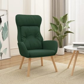 Πολυθρόνα Relax Σκούρο Πράσινο Υφασμάτινη