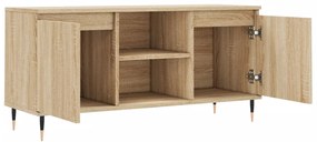 vidaXL Έπιπλο Τηλεόρασης Sonoma Δρυς 104 x 35 x 50 εκ. Επεξεργ. Ξύλο