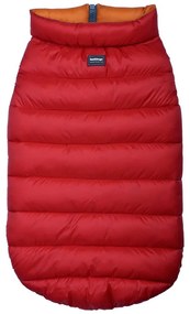 Παλτό Σκύλου Red Dingo Puffer 40 cm Πορτοκαλί/Κόκκινο