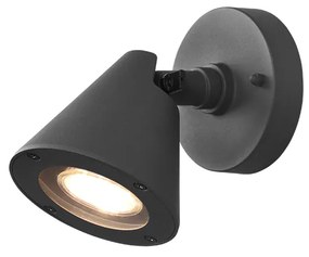 Επιτοίχιο Σποτ Ανθρακί Εξ.Χώρου IP44 1xGU10 Trio Lighting Kaveri 206060142