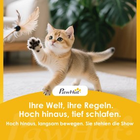 Κρεβάτι για γάτες PawHut, 96 cm, πύργος για γάτες 4 επιπέδων με πλενόμενο κρεβάτι, 3 κρυψώνες, κρεμαστό παιχνίδι, για πολλές γάτες Γκρι