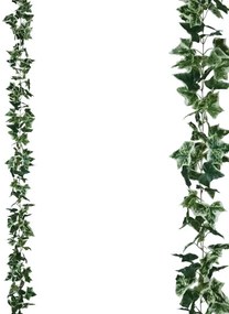 MarHome ΓΙΡΛΑΝΤΑ ΚΙΣΣΟΣ ΔΙΧΡΩΜΟΣ Υ270cm 1/96ΚΙΒ  00-3508-4