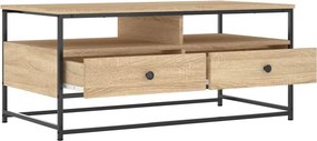 vidaXL Τραπεζάκι σαλονιού Sonoma Δρυς 100 x 51 x 45 cm