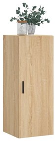 vidaXL Ντουλάπι Τοίχου Sonoma Δρυς 34,5 x 34 x 90 εκ.