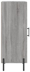 vidaXL Ντουλάπι Γκρι Sonoma 34,5x34x90 εκ. από Επεξεργασμένο Ξύλο