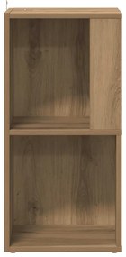 vidaXL Γωνιακό ντουλάπι Artisan Oak 33x33x67 cm Κατασκευασμένο ξύλο