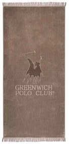 Πετσέτα Θάλασσας 70x170 Greenwich Polo Club 3625 Σπαγγί