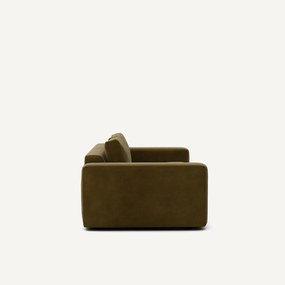 Τριθέσιος καναπές με βελούδινη ταπετσαρία, Skander