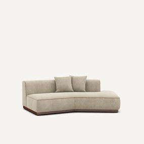 Γωνία καναπέ δεξιά από λινό βελούδο, JACOPO