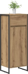 vidaXL Ντουλάπι Μπάνιου Artisan Δρυς 40 x 30 x 100 εκ