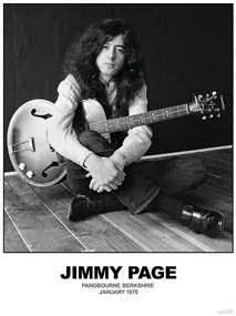 Αφίσα Jimmy Page - January 1970 Berkshire