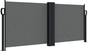 vidaXL Σκίαστρο Πλαϊνό Συρόμενο Ανθρακί 100 x 600 εκ.