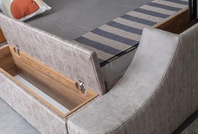 Double Bedstead Sunshine Smart - Brown Brown