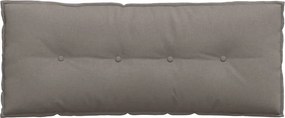 vidaXL Μαξιλάρι Πλάτης Taupe 120 x 19 x 50 εκ ύφασμα