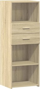 vidaXL Ντουλάπι Sonoma Δρυς 45x42,5x124 εκ. από Επεξεργασμένο Ξύλο