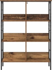vidaXL Ράφι Βιβλίων 6 επιπέδων 82 x 32 x 112 εκ. Επεξεργασμένο Ξύλο