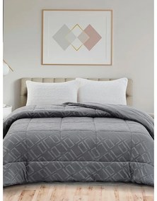 Κουβερτοπάπλωμα Klelia Light Grey Υπέρδιπλο (220x240)