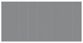 vidaXL Υπόστρωμα Πισίνας Ανοιχτό Γκρι Πολυεστερικό Γεωύφασμα