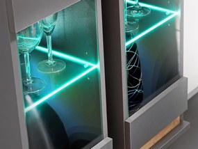 Σύνθετο σαλονιού Musa-Ανθρακί