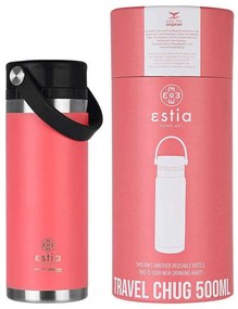 Θερμός Save The Aegean 01-17729 500ml Fusion Coral Estia Ανοξείδωτο Ατσάλι