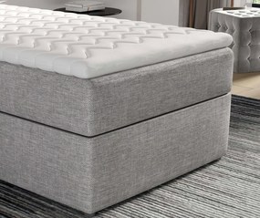 Επενδυμένο κρεβάτι Odette-Gkri Anoixto