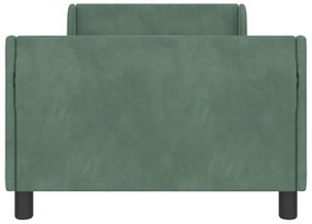 vidaXL Κρεβάτι Παιδικής Κρεβατοκάμαρας με Κεφαλάκι Θαλασσί 80 x 200 cm