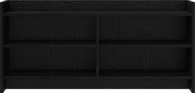 vidaXL Ντουλάπι TV 100 x 33 x 47 εκ Μαύρη Δρυς Επεξεργασμένο Ξύλο