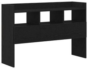 vidaXL Μπουφές Μαύρο Δρυς 105x30x70 εκ. από Επεξεργασμένο Ξύλο