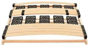 vidaXL Πλαίσιο Κρεβατιού με 38 Σανίδες 90 x 200 εκ.