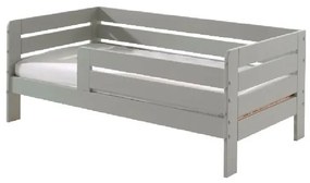 Νηπιακό κρεβάτι Toddler σε στυλ καναπέ - Horizontal , σε γκρι χρώμα